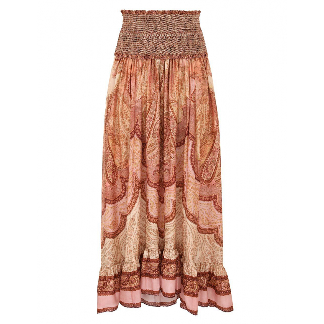 Jupe Maxi 'Wanderlust Frill' pour Femmes