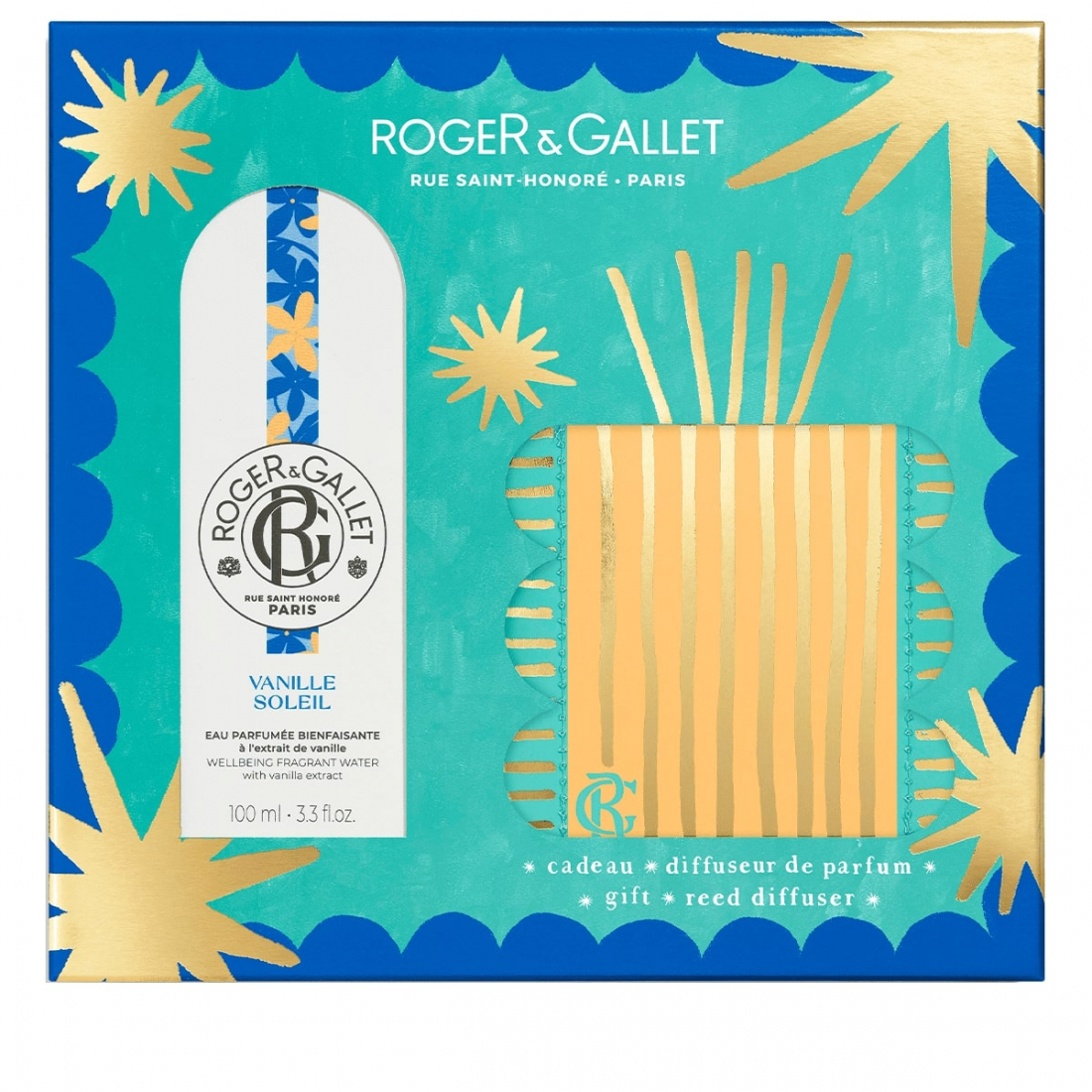 Coffret Cadeau 'Vanille Soleil' - 2 Pièces