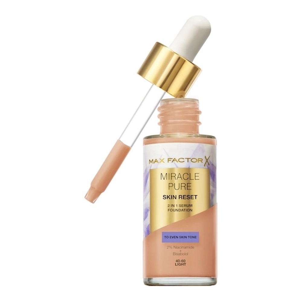 'Miracle Pure Skin Reset 2-in-1' Serum Foundation - 40-60 Light 30 ml