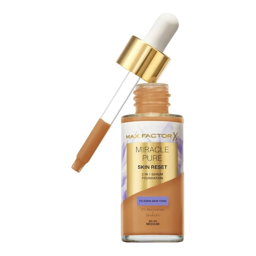 'Miracle Pure Skin Reset 2-in-1' Serum Foundation - 80-85 Medium 30 ml