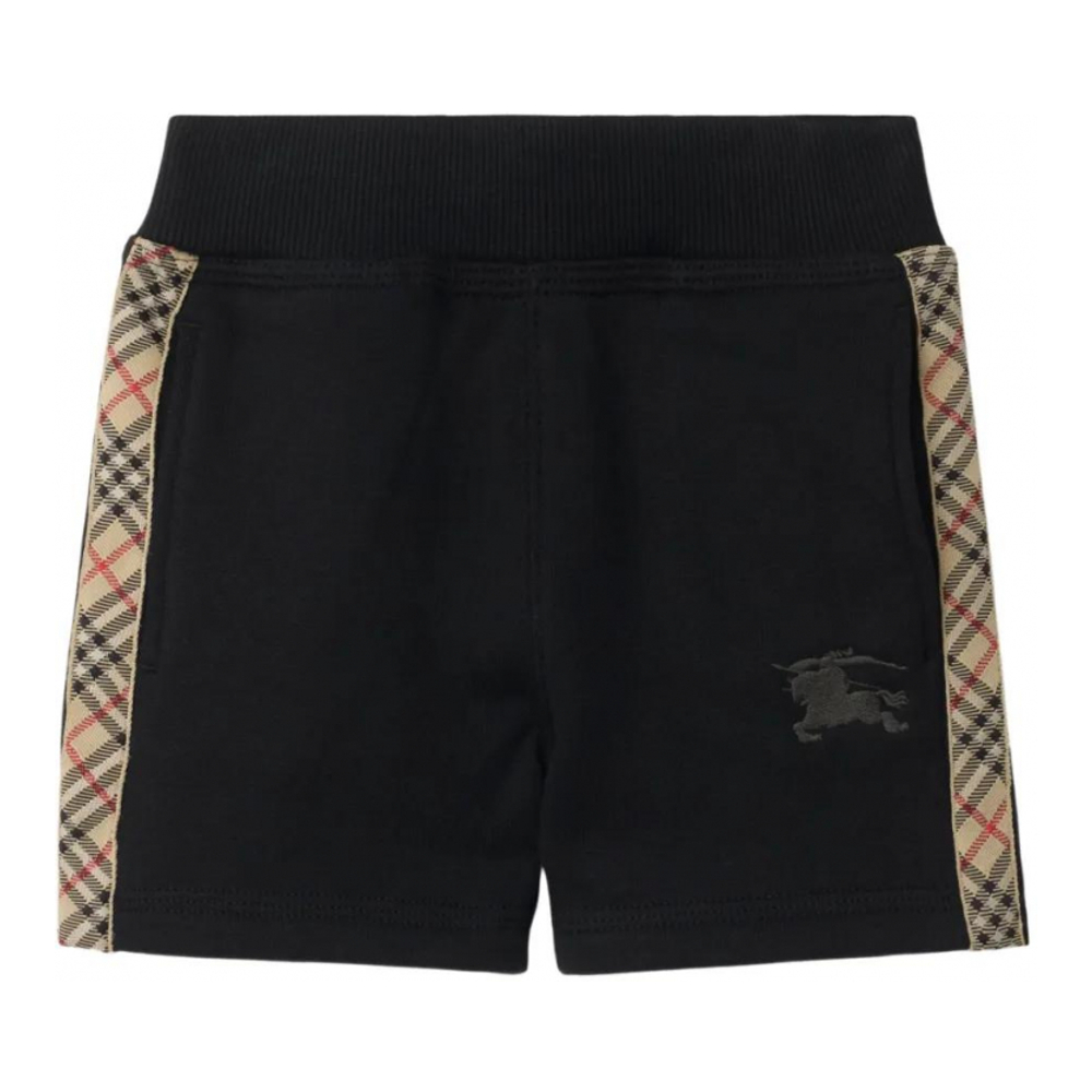 Short 'Check' pour Garçons