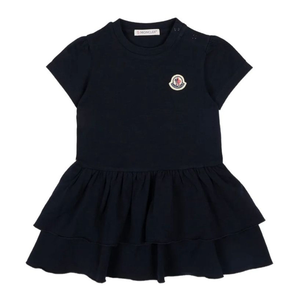 Robe à manches courtes 'Tiered-Ruffles' pour Bébés filles