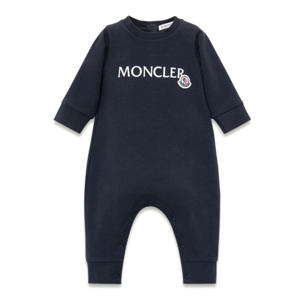 Baby's 'Logo Baby Grow' Jumpsuit