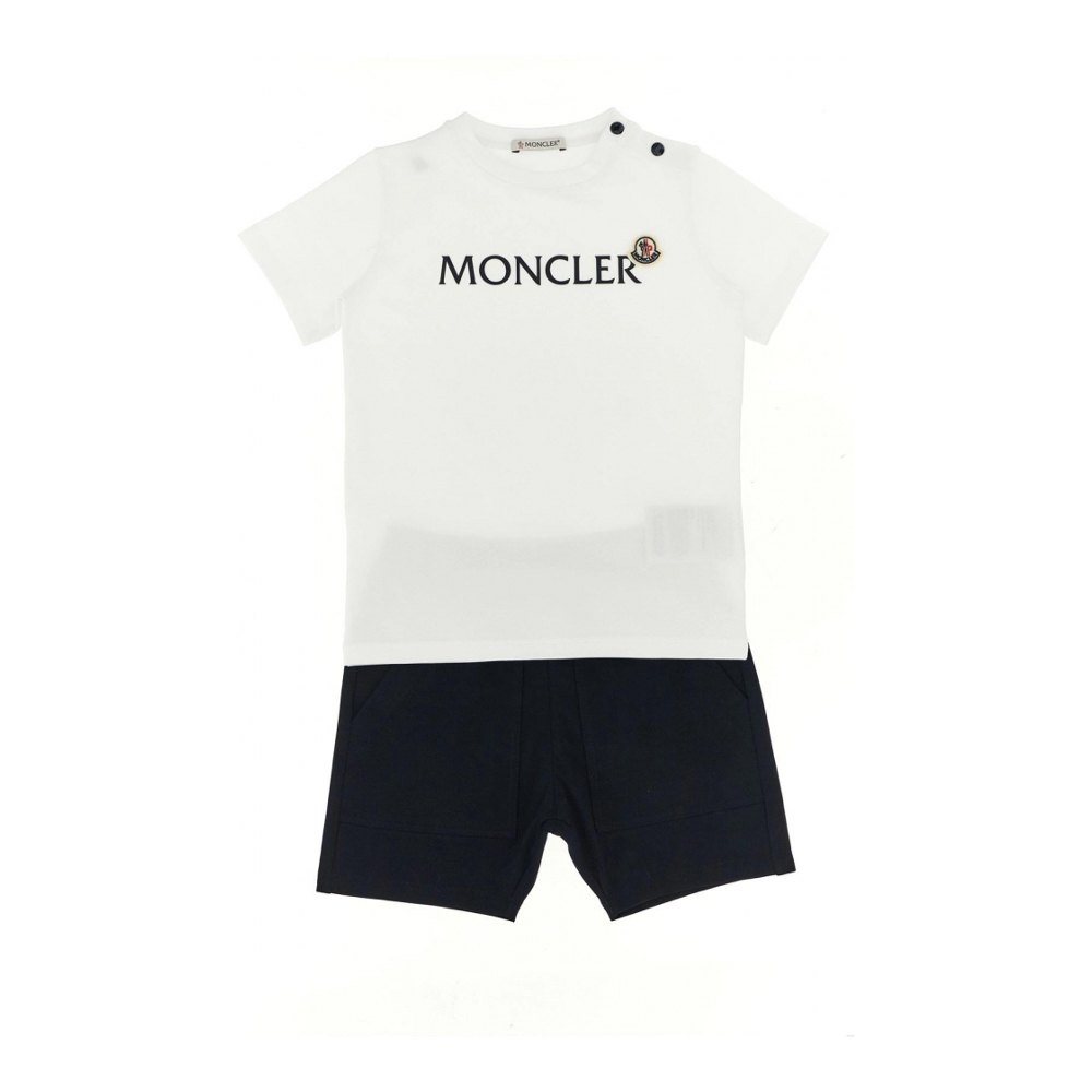 Ensemble T-shirt & short 'Logo' pour Bébés garçons - 2 Pièces