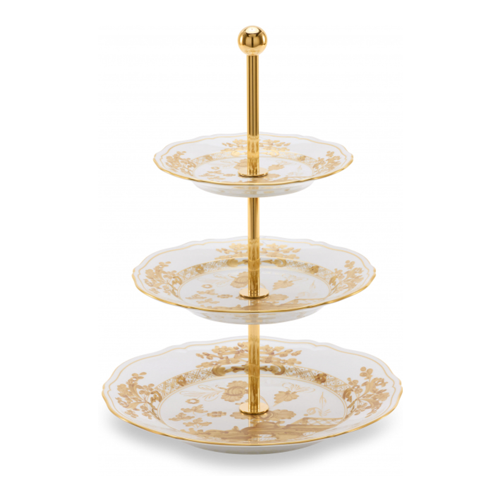 'Oriente Italiano' 3-stöckiger Servierständer - 26.5 x 36 cm