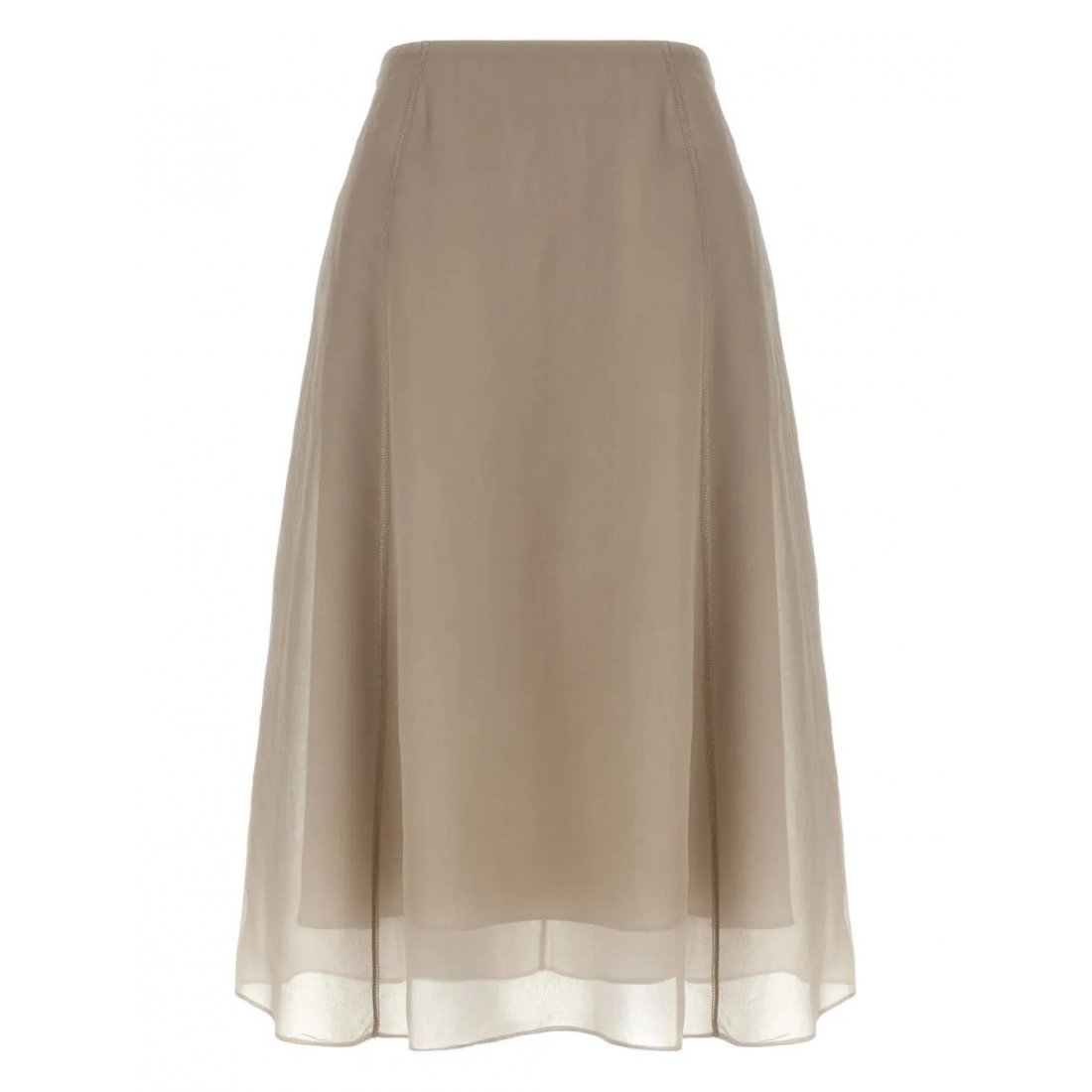 Women's 'Circle Semi-Transparent' Skirt