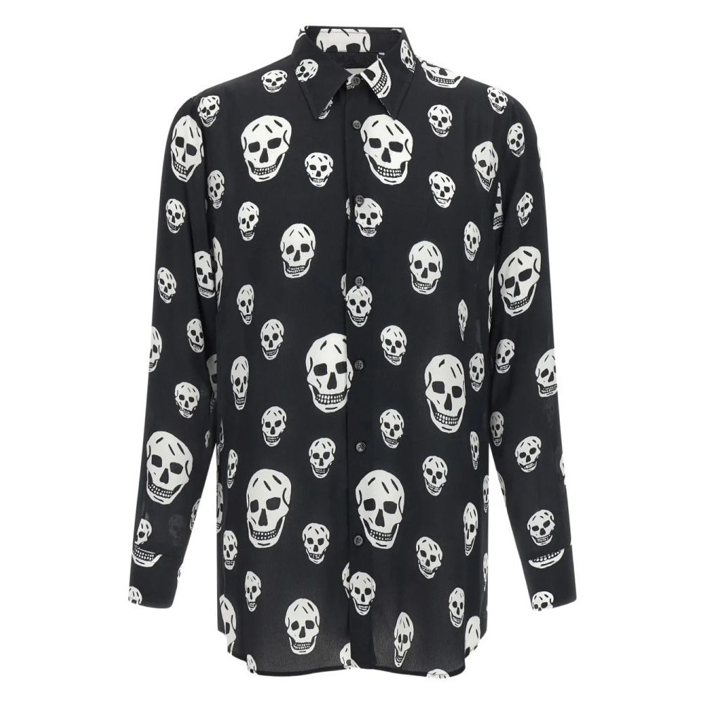 Chemise 'Skull-Print' pour Hommes