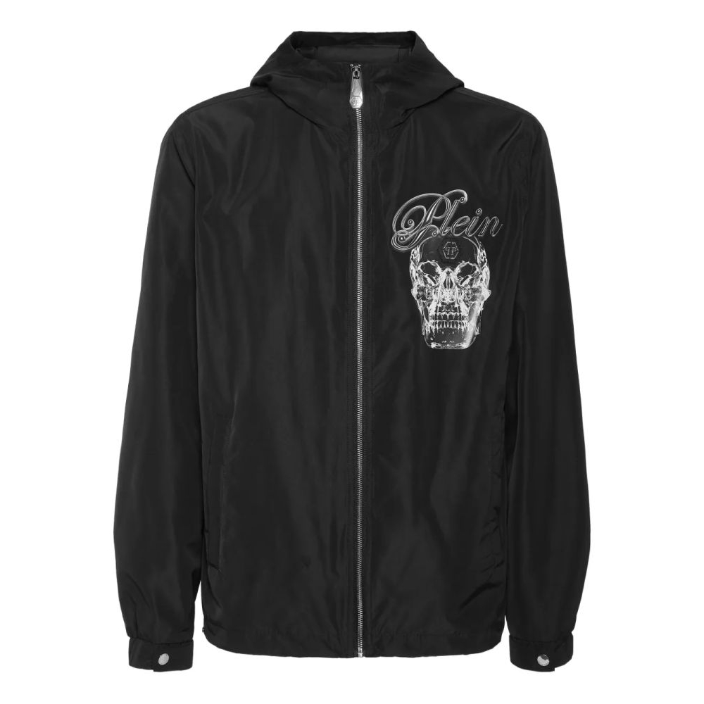 Coupe-vent 'Glass Skull Hooded' pour Hommes