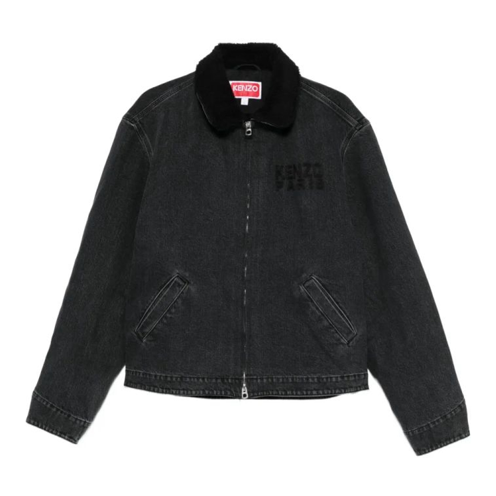 Veste en jeans 'Sherpa-Collar' pour Hommes