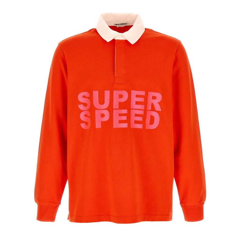 Men's 'Super Speed' Long-Sleeve Polo Shirt