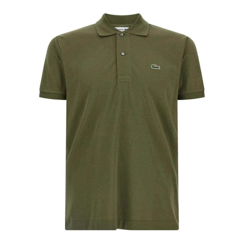 'Logo-Patch Piqué' Polohemd für Herren