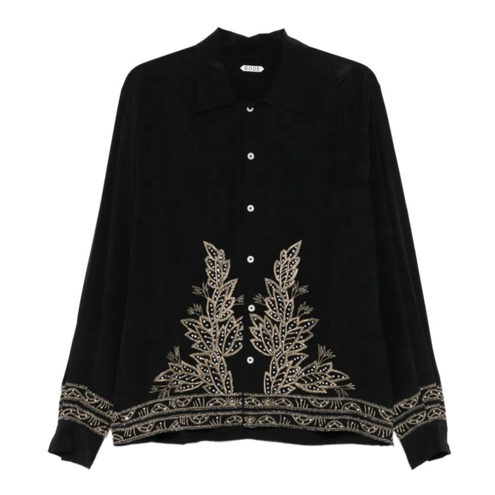 Men's 'Beaded-Embellishment' Shirt