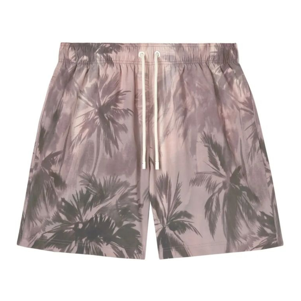 'Sunset Palms' Badeshorts für Herren