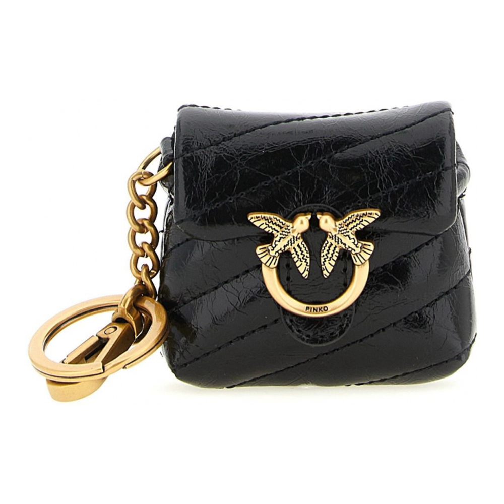 Women's 'Love Birds Bag' Keychain Pouch