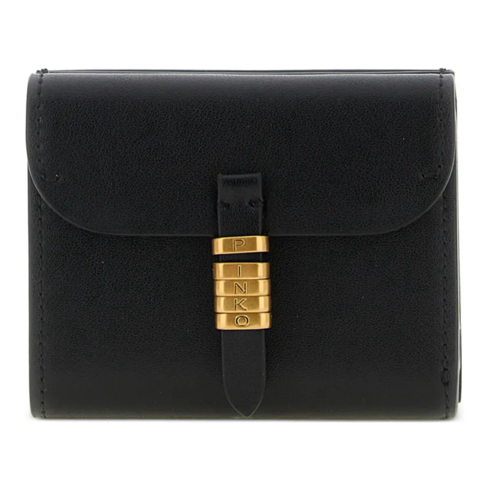 Women's 'Saddle Metal Rings' Wallet