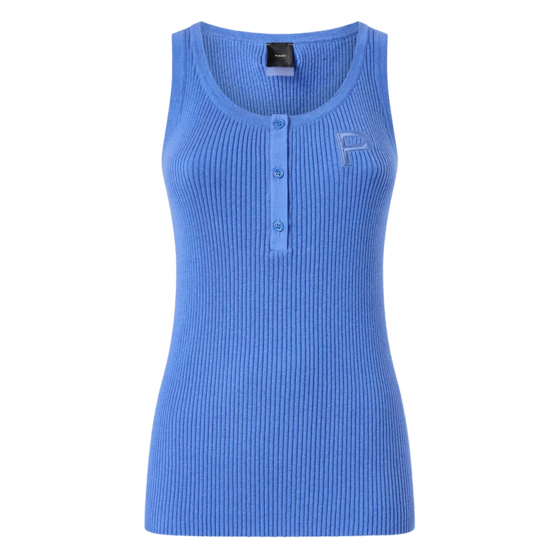 Women's 'Buttoned Ribbed' Tank Top