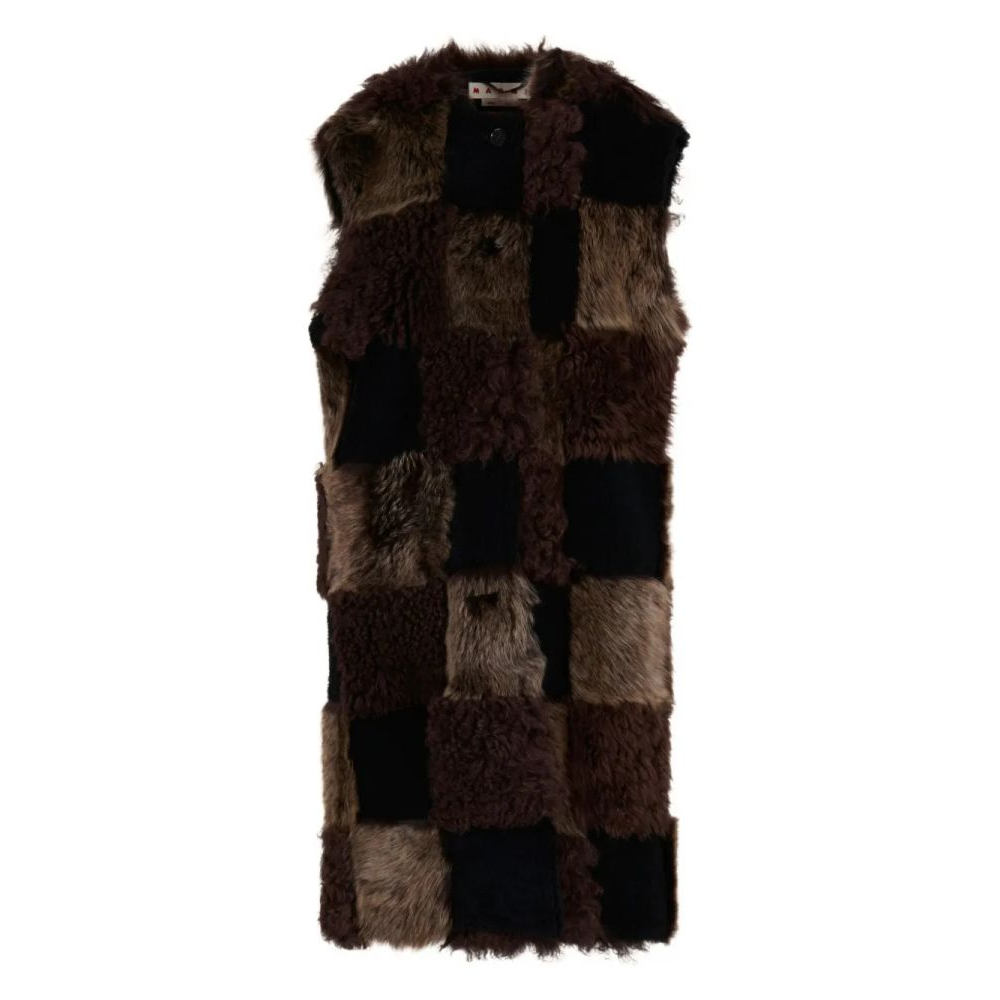 Gilet 'Patchwork Faux Fur' pour Femmes