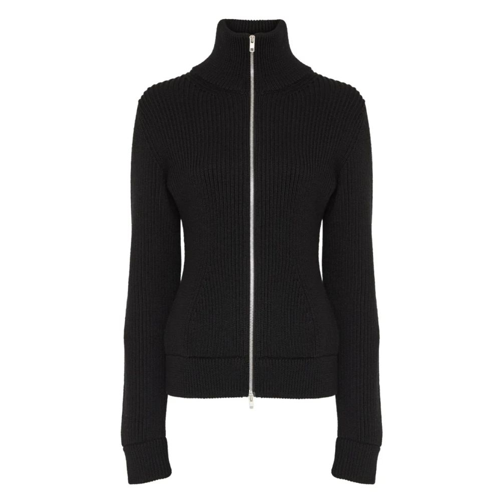 Cardigan 'Ribbed Zip-Fastening' pour Femmes