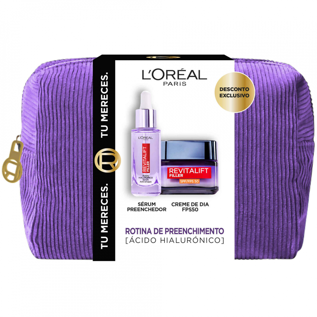 Coffret de soins du visage 'Revitalift Filler' - 3 Pièces