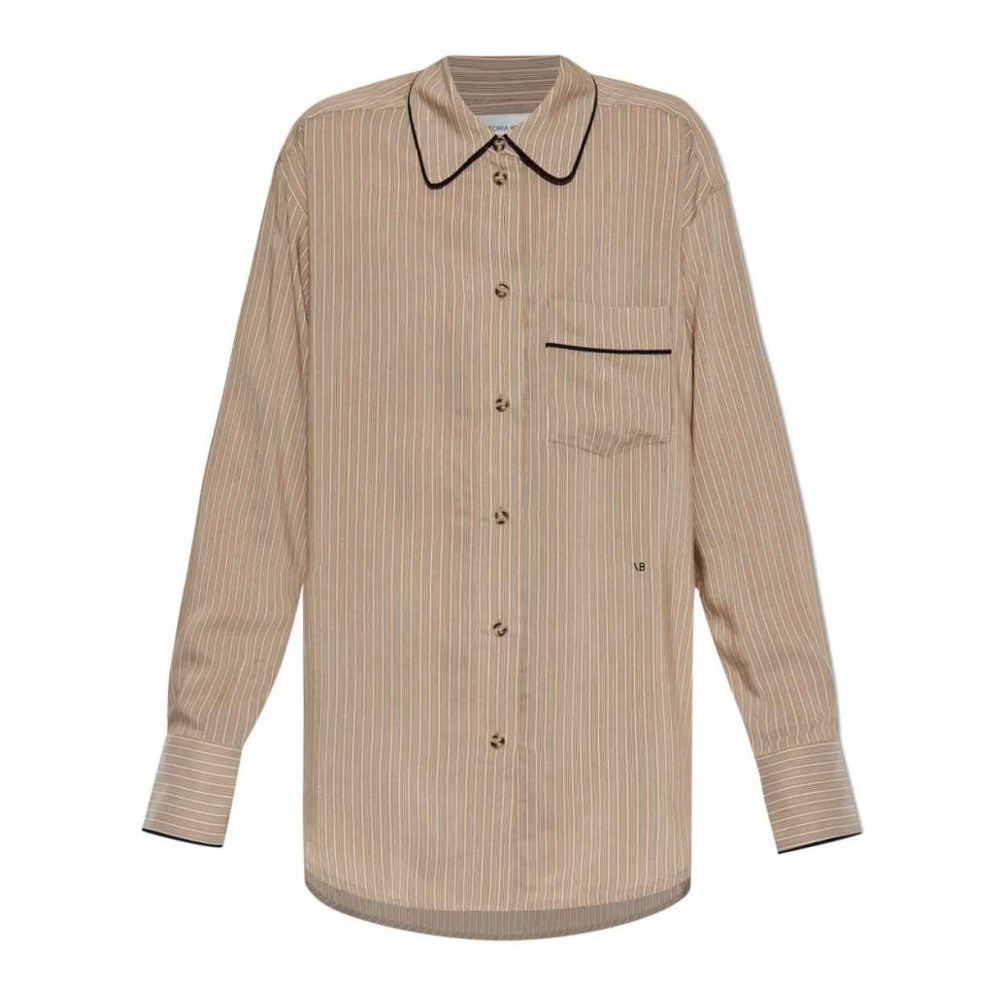 Chemise de pyjama 'Stripe' pour Femmes