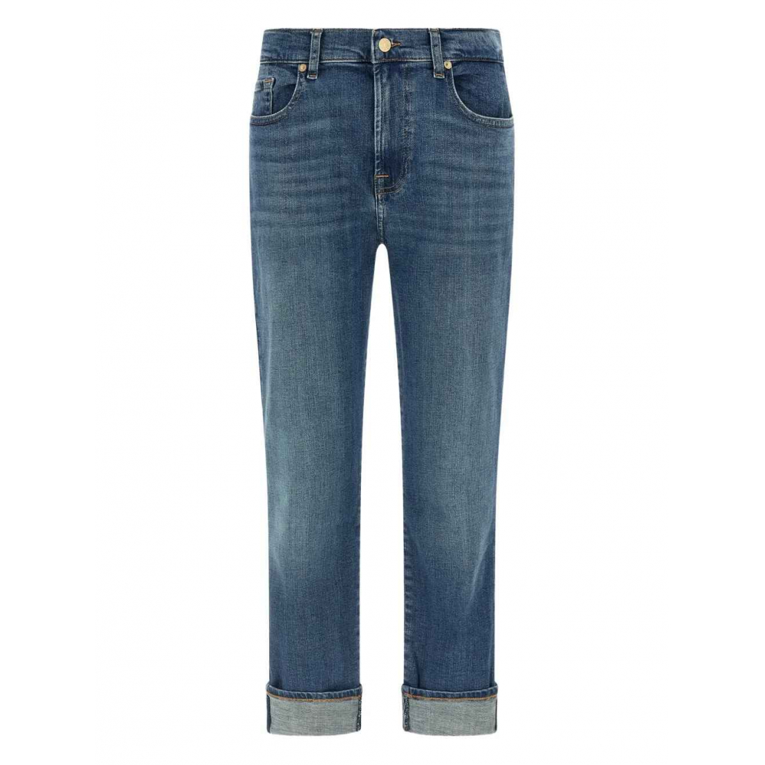 Jeans 'Turn-Up Hem' pour Femmes