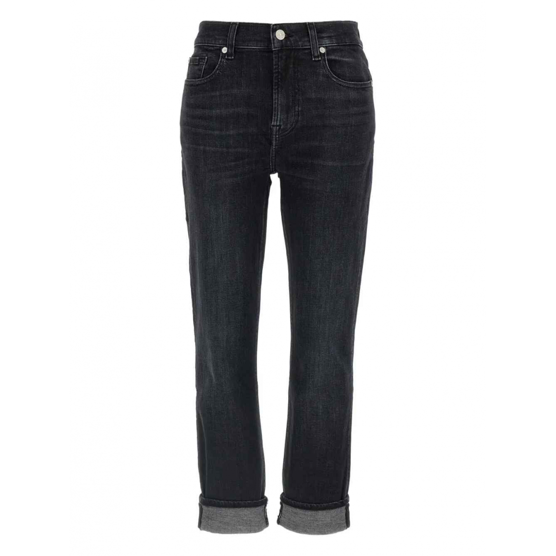 Jeans 'Cuffed-Hem' pour Femmes