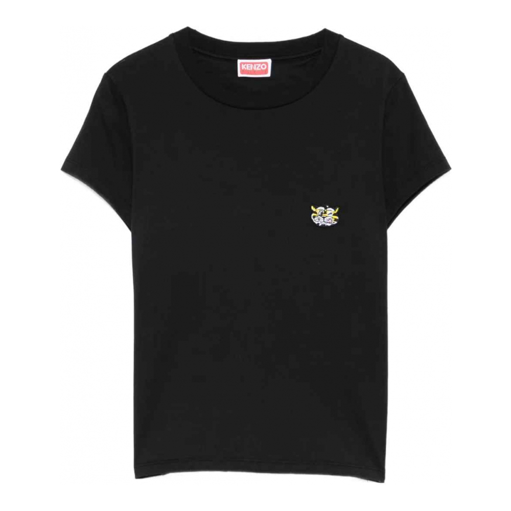T-shirt 'Wil Tiger Embroidered' pour Femmes