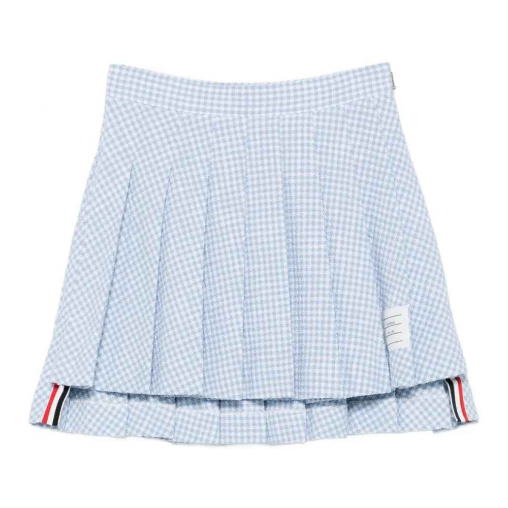 Mini Jupe 'Pleated Checked' pour Femmes