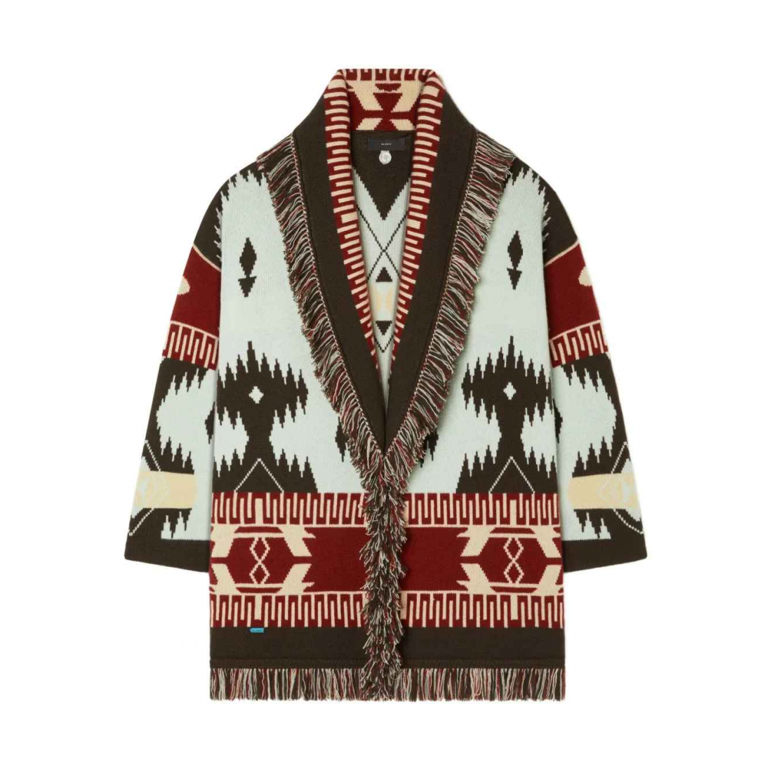 Cardigan 'Icon Jacquard Fringed' pour Femmes