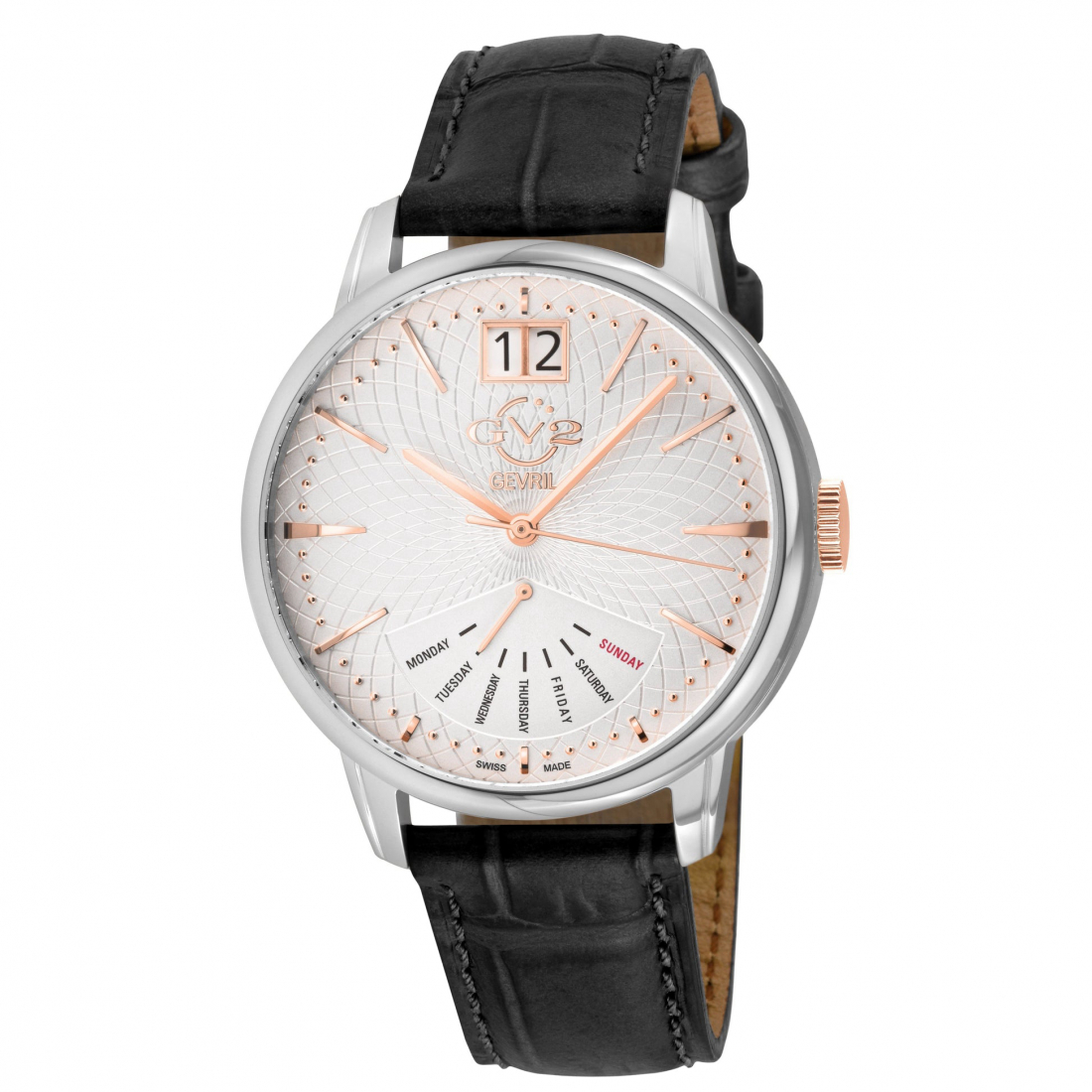 Montre 'Rovescio' Quartz Suisse pour Hommes