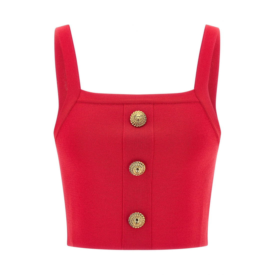 Crop Top '3 Buttons' pour Femmes