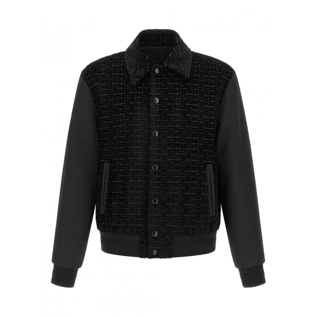 Blouson bomber 'Logo-Pattern' pour Hommes