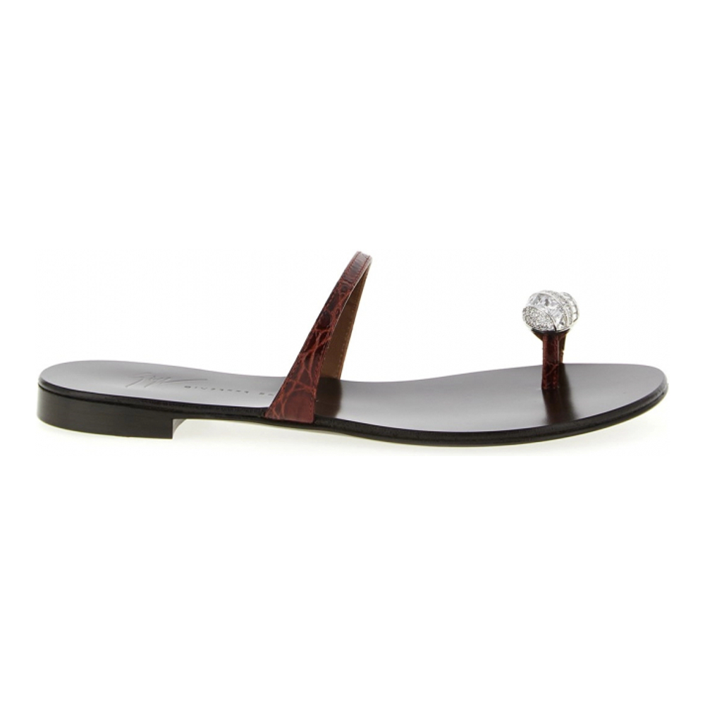 'Icon Ring' Flache Sandalen für Damen