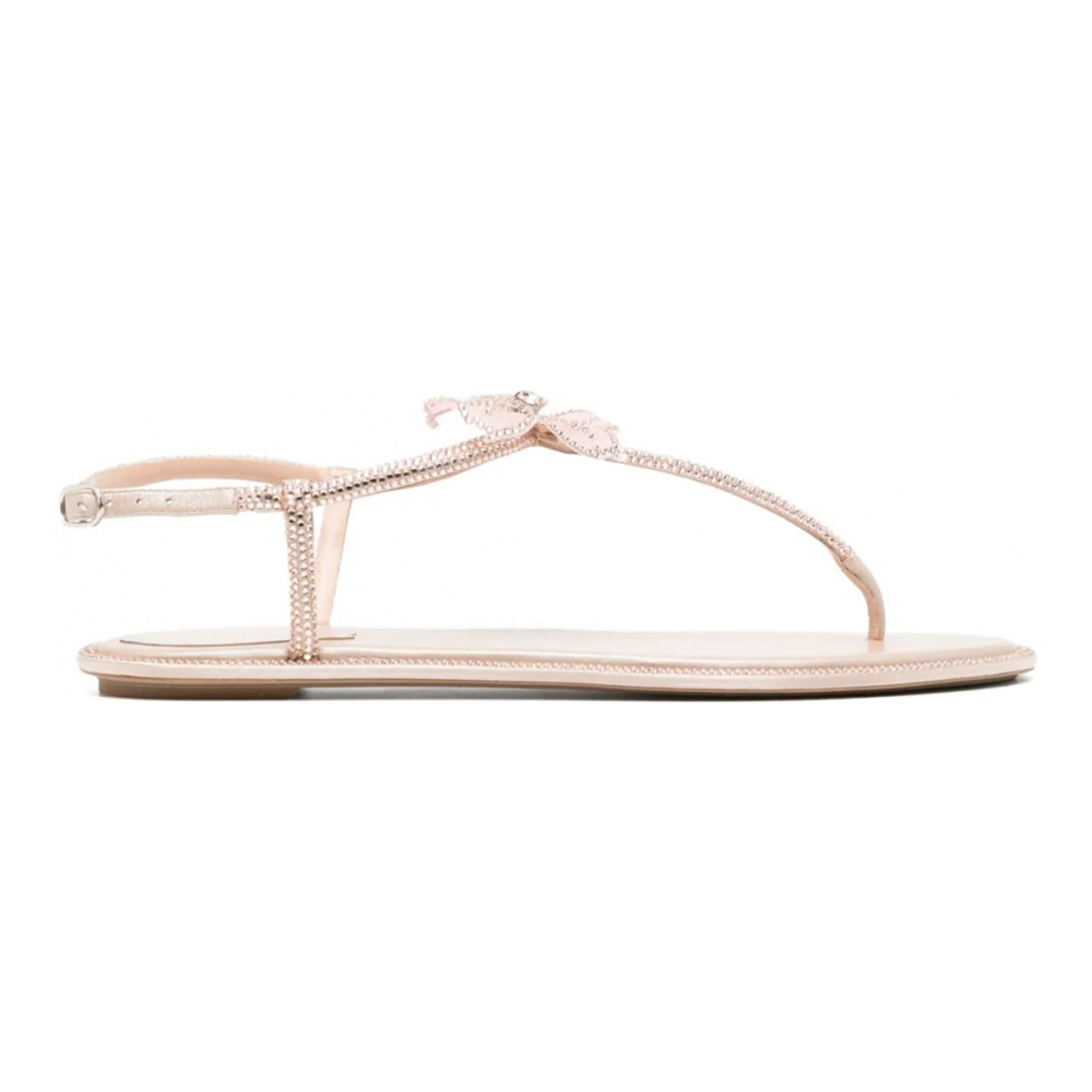 Sandales à brides 'Peach Flower' pour Femmes