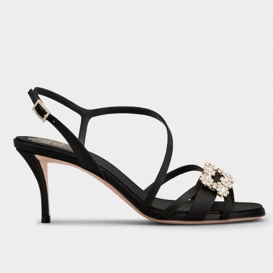 Sandales à talon 'Mini Flower Strass' pour Femmes