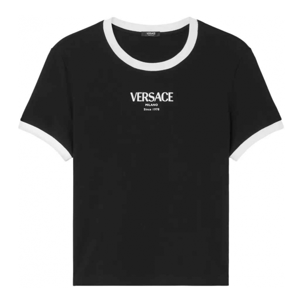 T-shirt 'Logo-Motif' pour Femmes