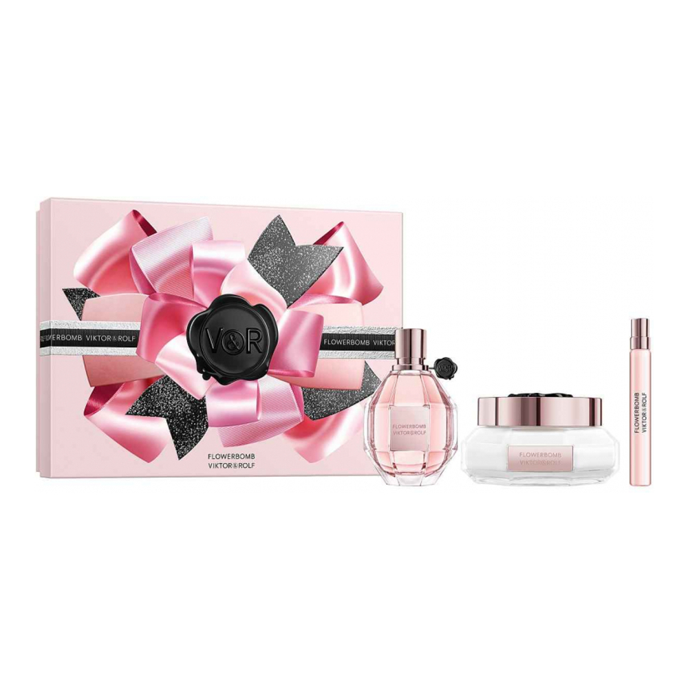 Coffret de parfum 'Flowerbomb' - 3 Pièces