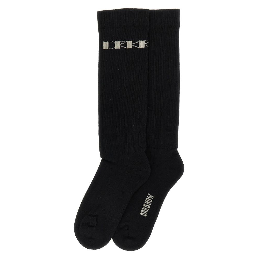 'Jacquard Logo' Socken für Damen