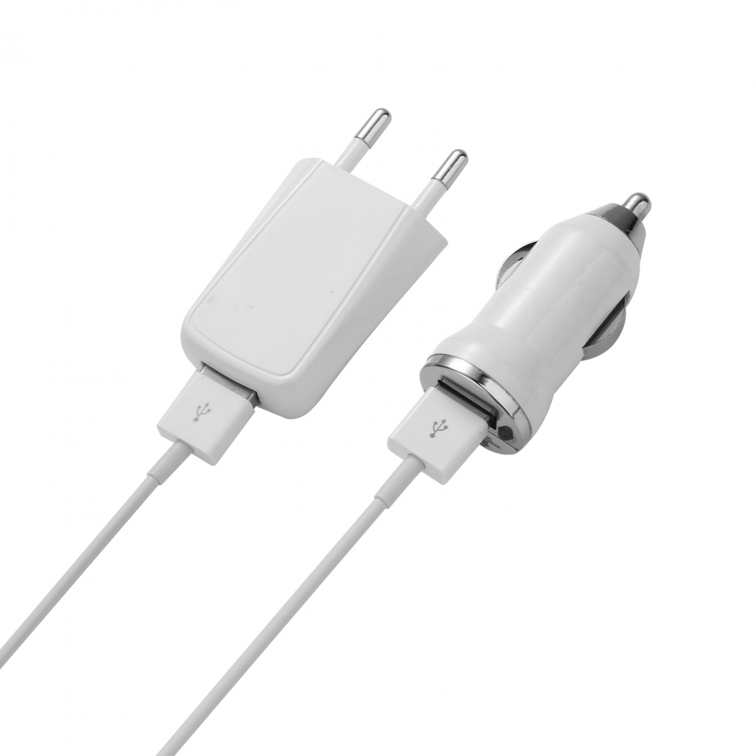 Kit 3 En 1 Avec Cable Usb Vers Lightning 2 Metres