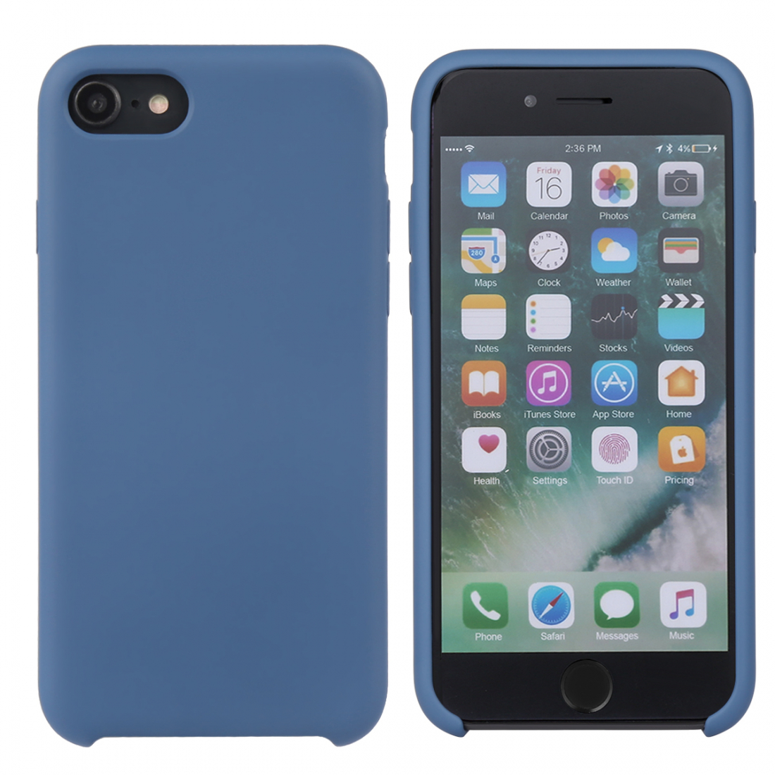 Coque Pour Iphone 7/8 Rigide En Silicone