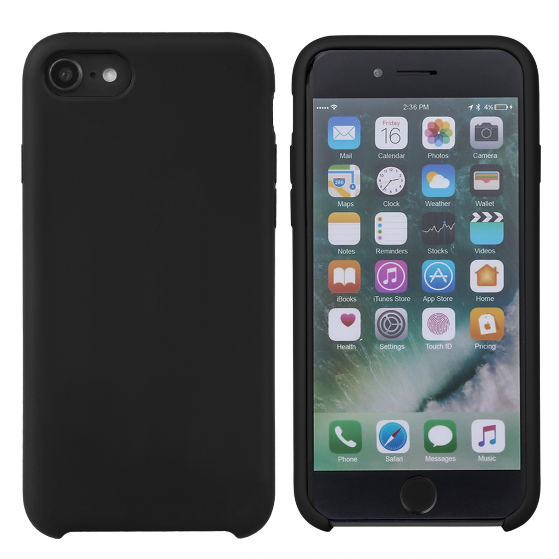 Coque Pour Iphone 7/8 Rigide En Silicone
