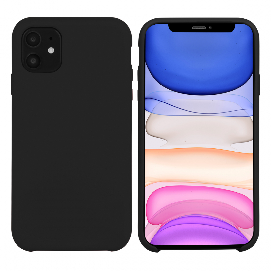 Coque Pour Iphone 11 Rigide En Silicone