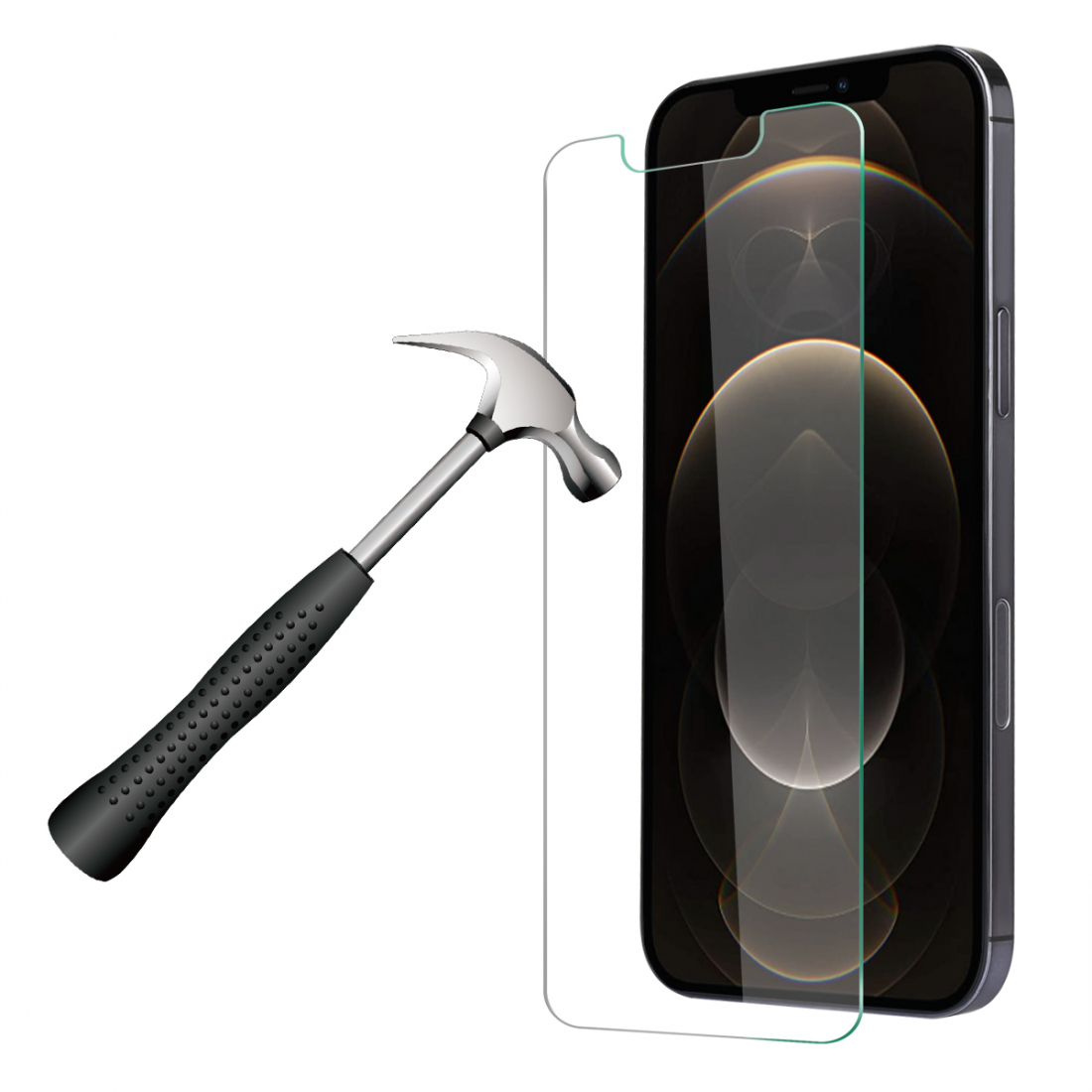 Verre Trempe 5D Pour Iphone 12 Pro Max