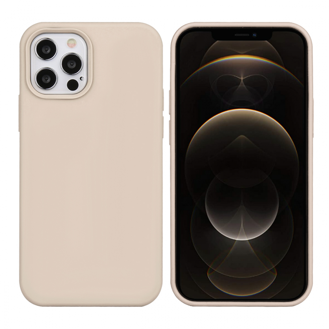 Coque Pour Iphone 12 Pro Max Rigide En Silicone