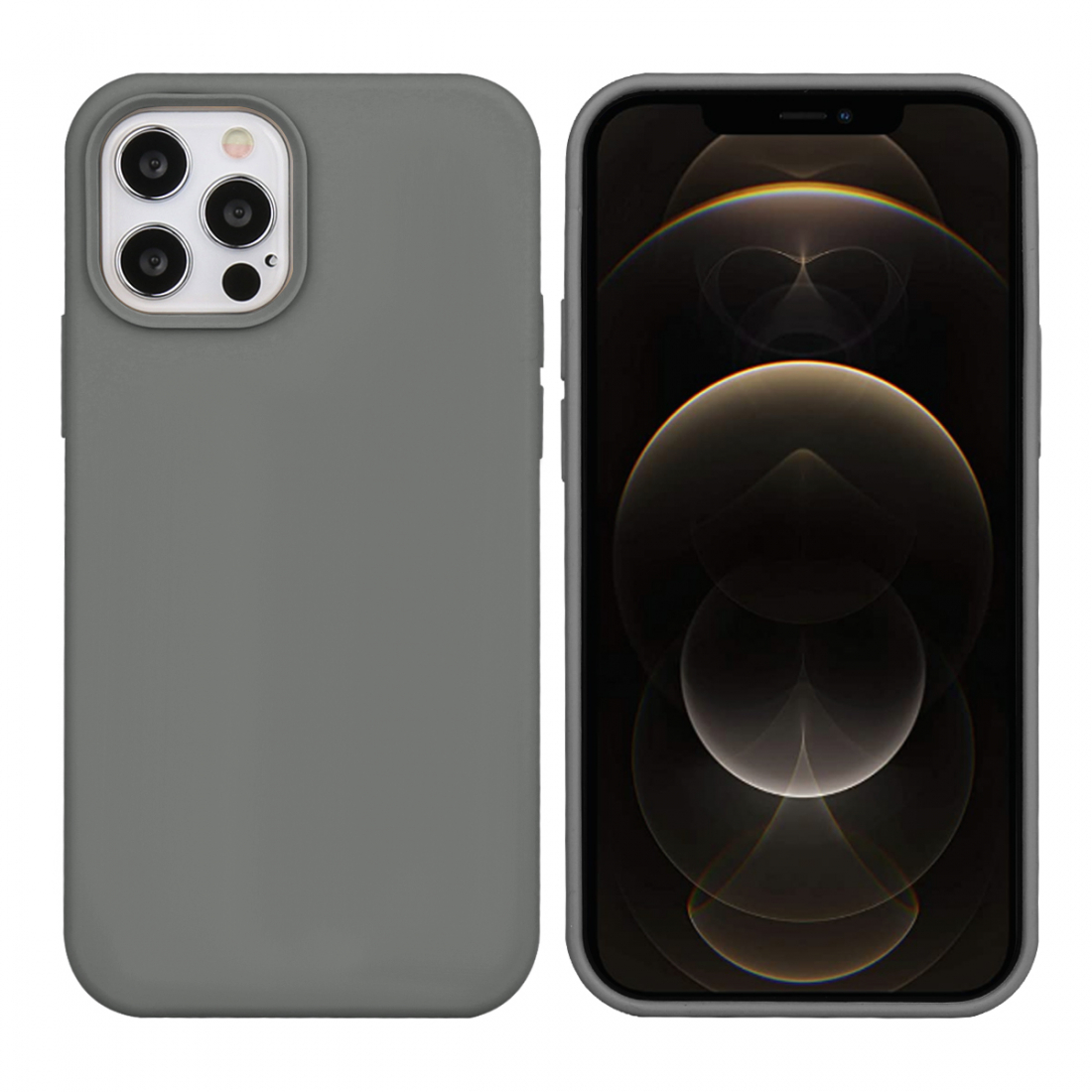 Coque Pour Iphone 12 Pro Max Rigide En Silicone