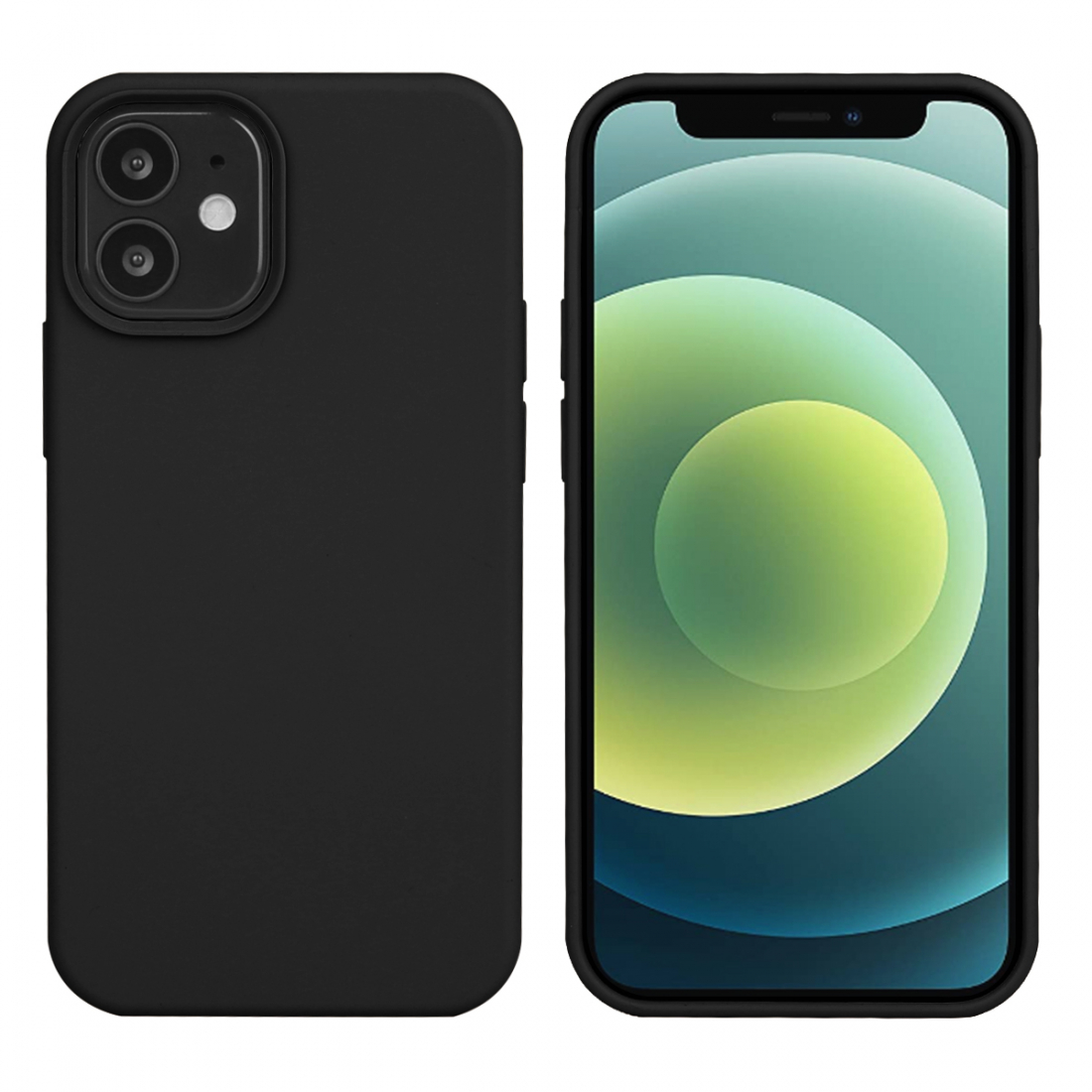 Coque Pour Iphone 12 Rigide En Silicone