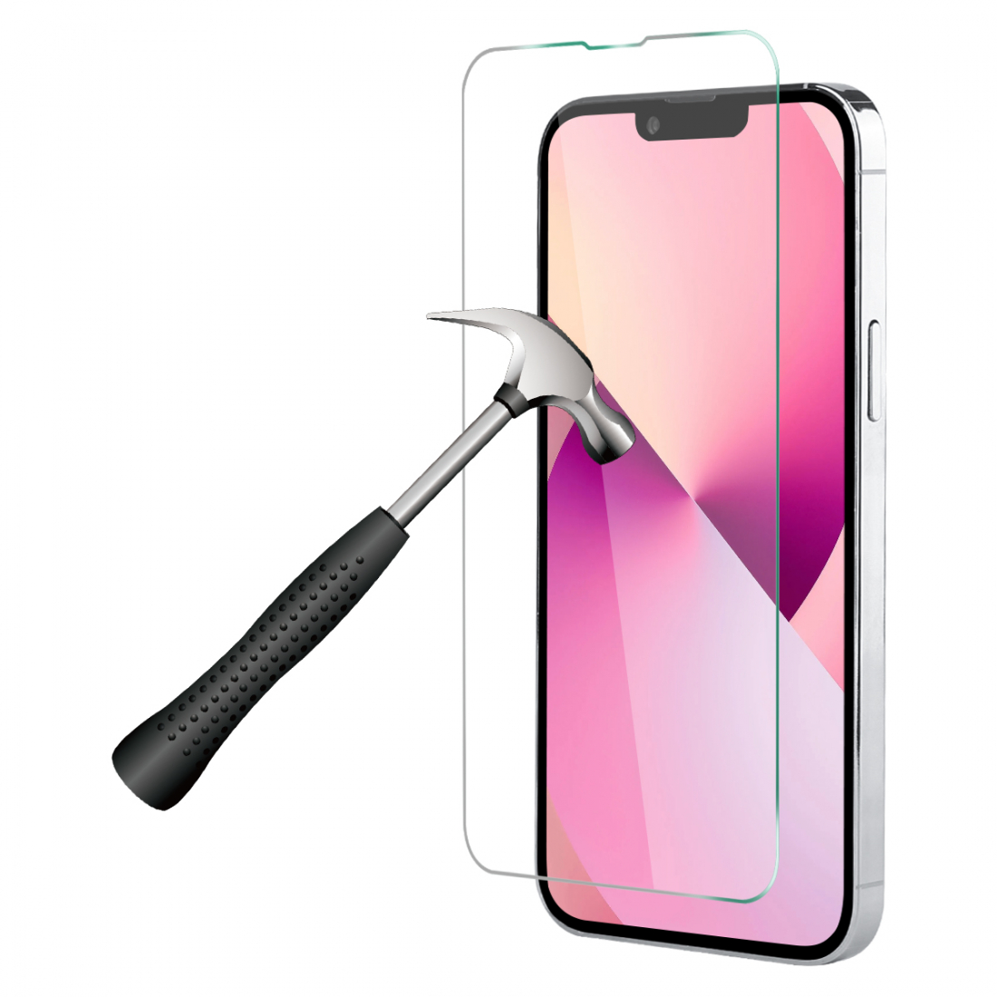 3er-Pack Displayschutzfolien aus gehärtetem Glas für iPhone 13