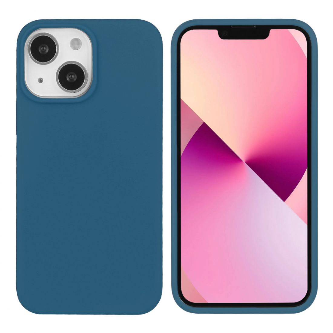 Coque Pour Iphone 13 Rigide En Silicone