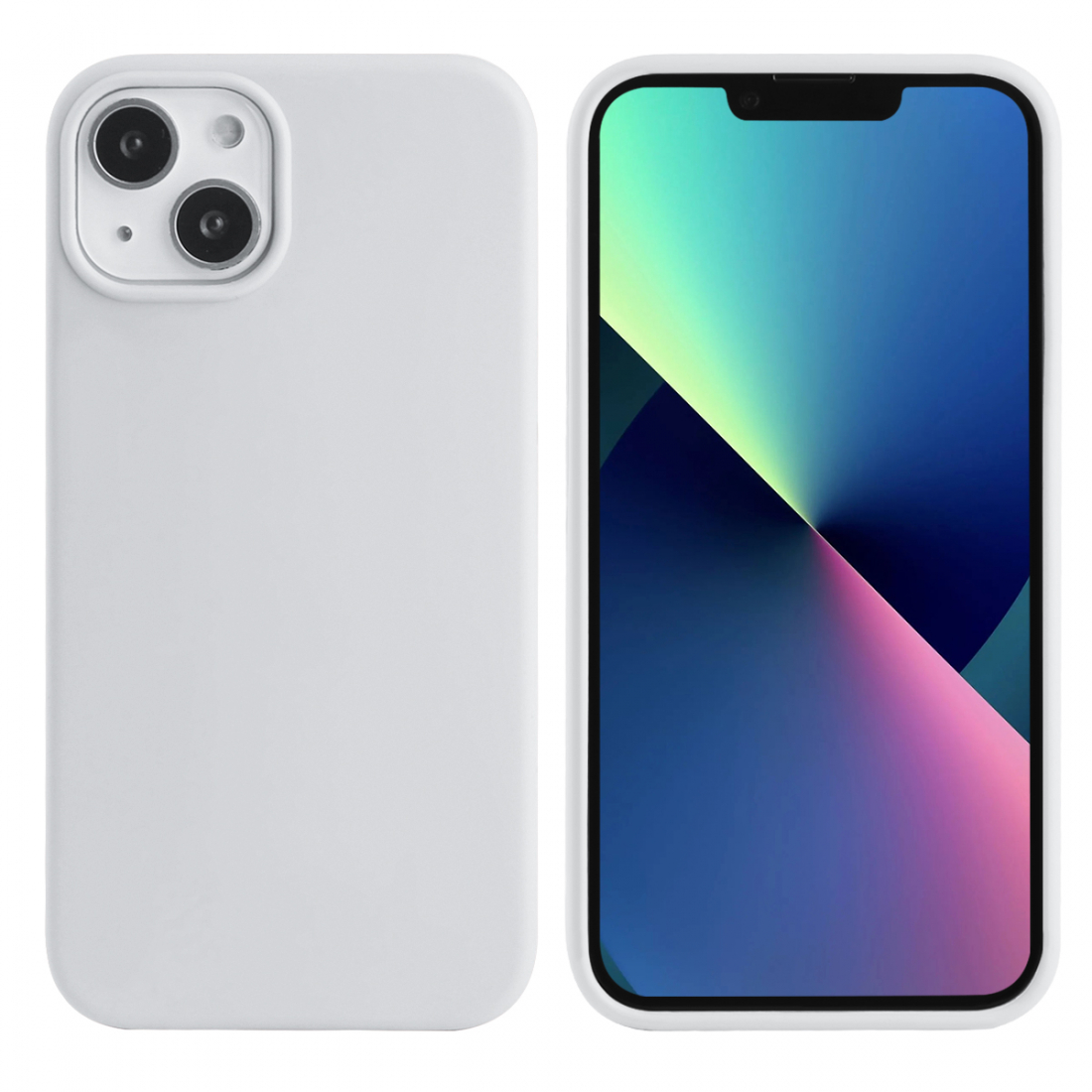 Coque Pour Iphone 13 Mini Rigide En Silicone