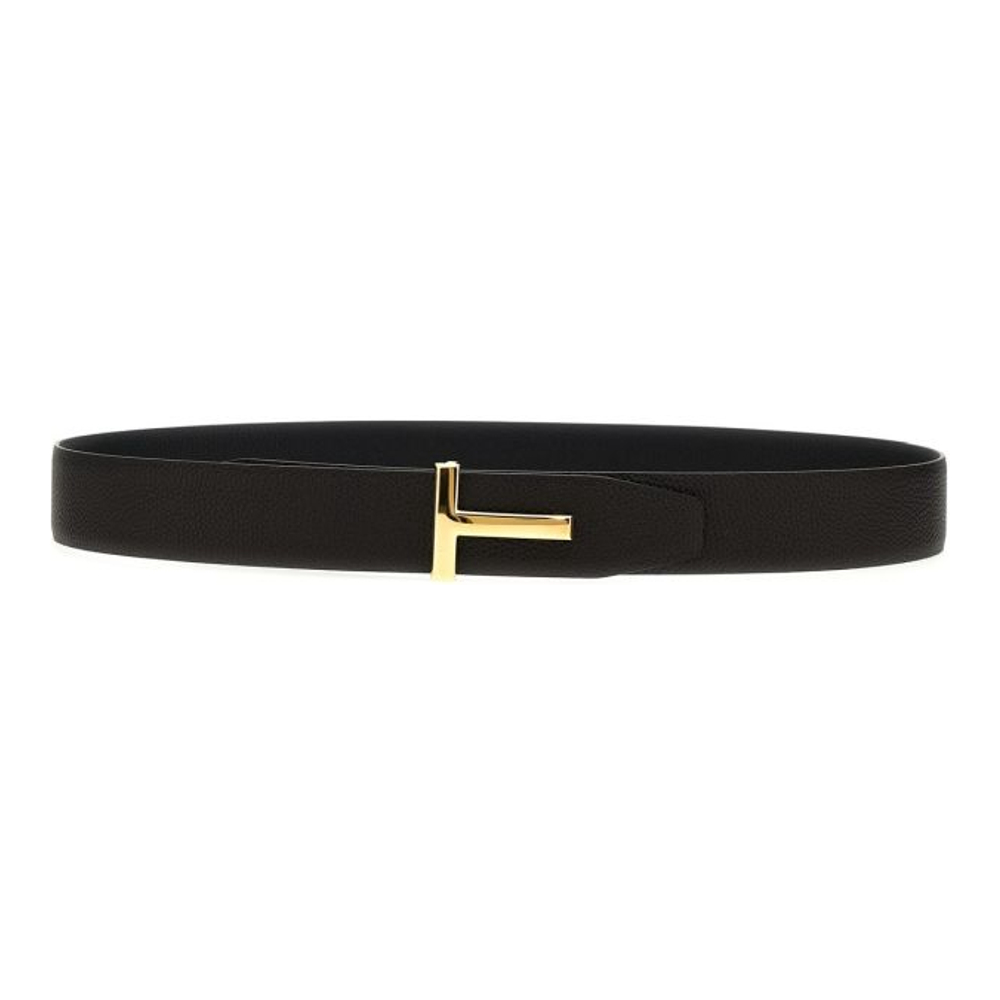 Ceinture 'Buckle Logo Reversible' pour Hommes
